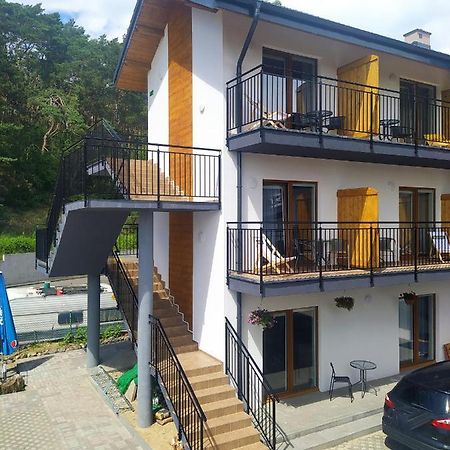 Hotel Piaskowy Dwor Krynica Morska Exterior foto